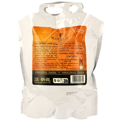 Planteray (Plantation) Rum Original Dark - 2,8L Pouch