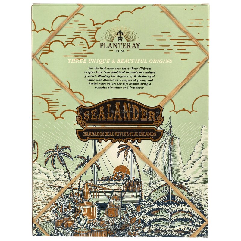 Planteray (Plantation) Sealander mit 2 Gläsern