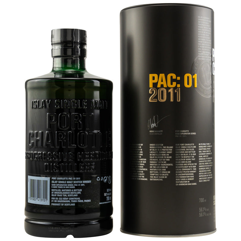 Port Charlotte Heavily Peated PAC 01 - 2011
