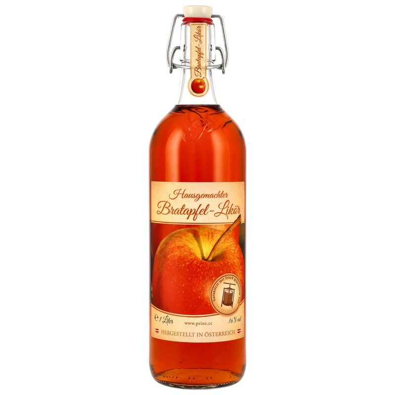 Prinz Bratapfellikör - Liter