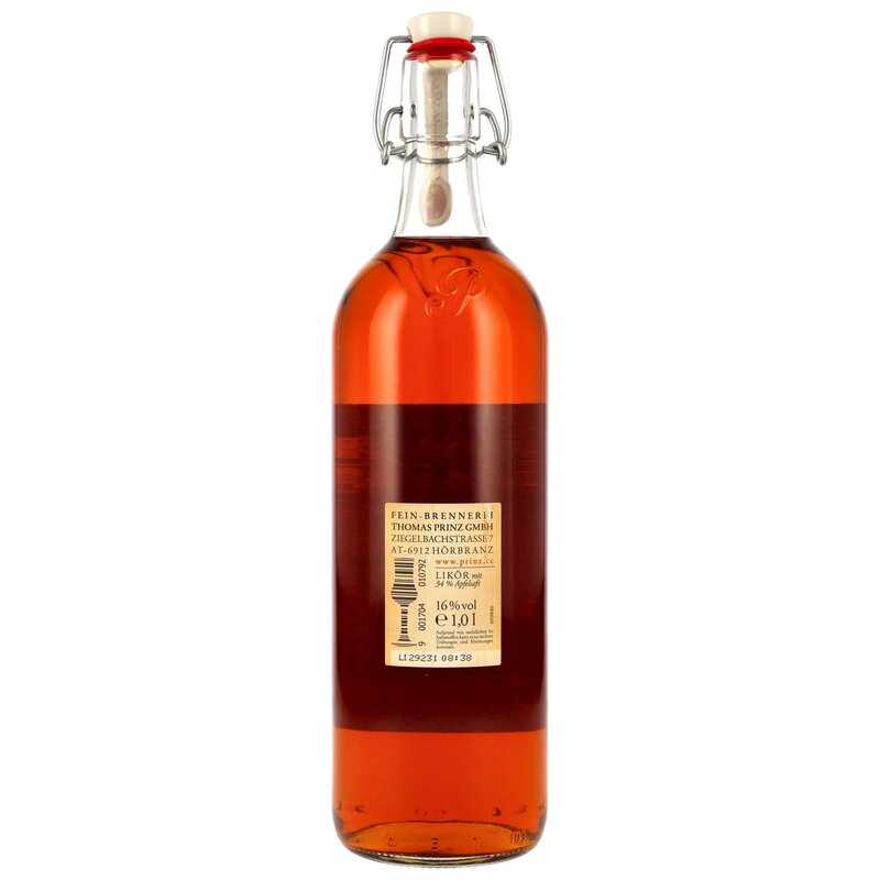 Prinz Bratapfellikör - Liter