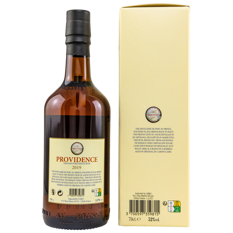 Providence 2019/2022 - 3 y.o. - Haitian Pure Single Rum (Velier)