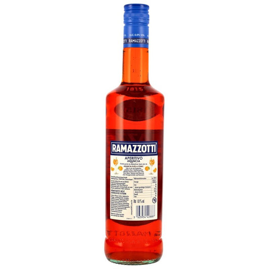 Ramazzotti Aperitivo Arancia 0.0% - MHD 10/2026