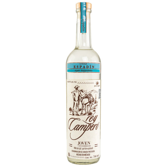 Rey Campero Espadin Mezcal artesanal - Joven - 48,6%