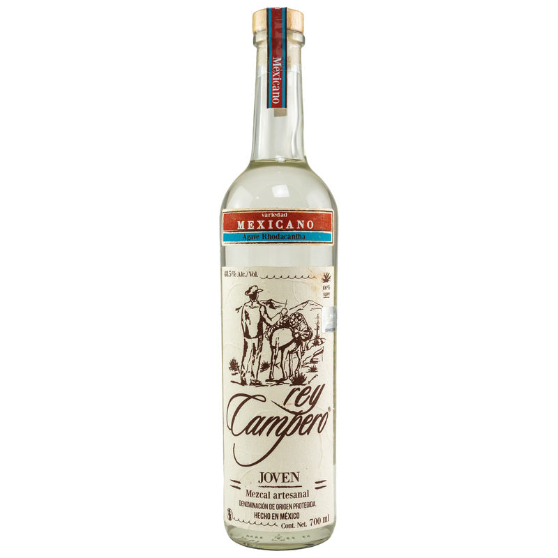 Rey Campero Mexicano Mezcal artesanal - Joven - 48,5%