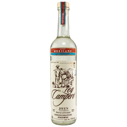Rey Campero Mexicano Mezcal artesanal - Joven - 48,5%