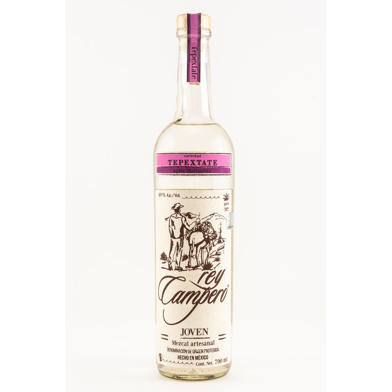 Rey Campero Tepeztate Mezcal artesanal - Joven