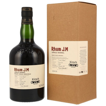 Rhum J.M 2015/2024 - 8 y.o. - Single Barrel #200074 - Kirsch Import Exclusive
