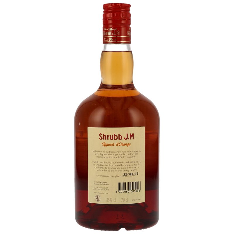 Rhum J.M Shrubb - Orange & Rum Likör