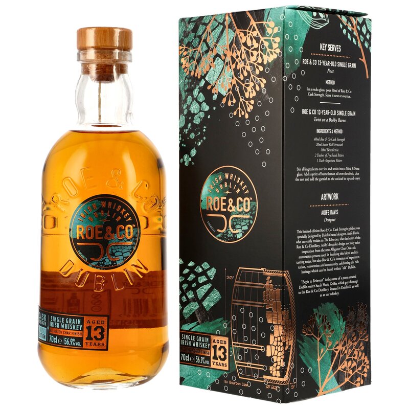 Roe & Co. Irish Whiskey Single Grain 13 y.o.