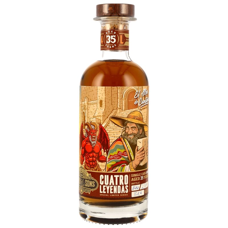 Romero & Sons 35 y.o. Ecuador Rum - Cuatro Leyendas #03