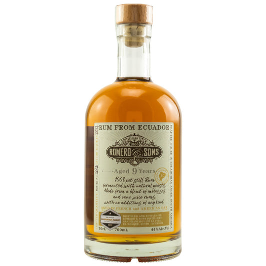 Romero & Sons 9 y.o. Ecuador Rum