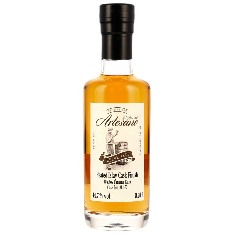 Ron Artesano Rum 10 y.o. Peated Islay Cask Finish