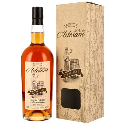 Ron Artesano Rum 10 y.o. Tawny Port Cask Finish
