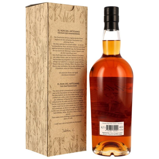 Ron Artesano Rum 10 y.o. Tawny Port Cask Finish