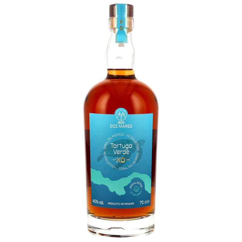 Ron Dos Mares 2013/2025 XO Rum Tortuga Verde Tennessee ex Bourbon Casks