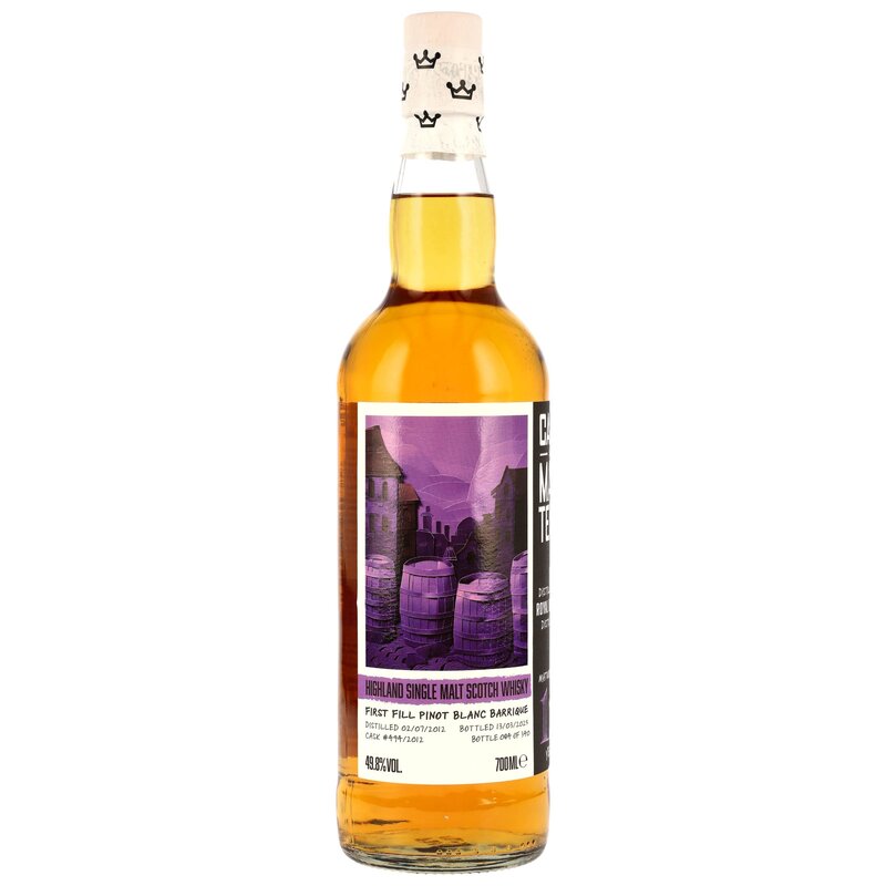 Royal Brackla 2012/2025 - 12 y.o. - 1st Fill Pinot Blanc Barrique #494/2012 - Cask Masters - Brave New Spirits