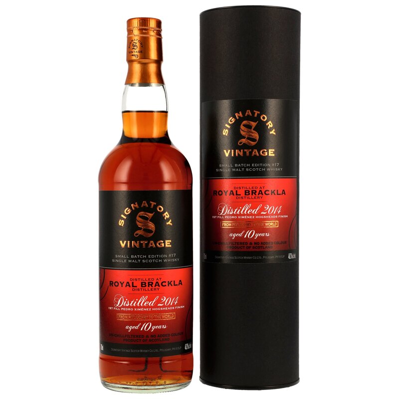Royal Brackla 2014/2025 - 10 y.o. - Signatory Small Batch Edition