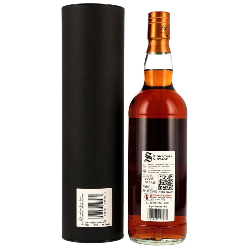 Royal Brackla 2014/2025 - 10 y.o. - Signatory Small Batch Edition