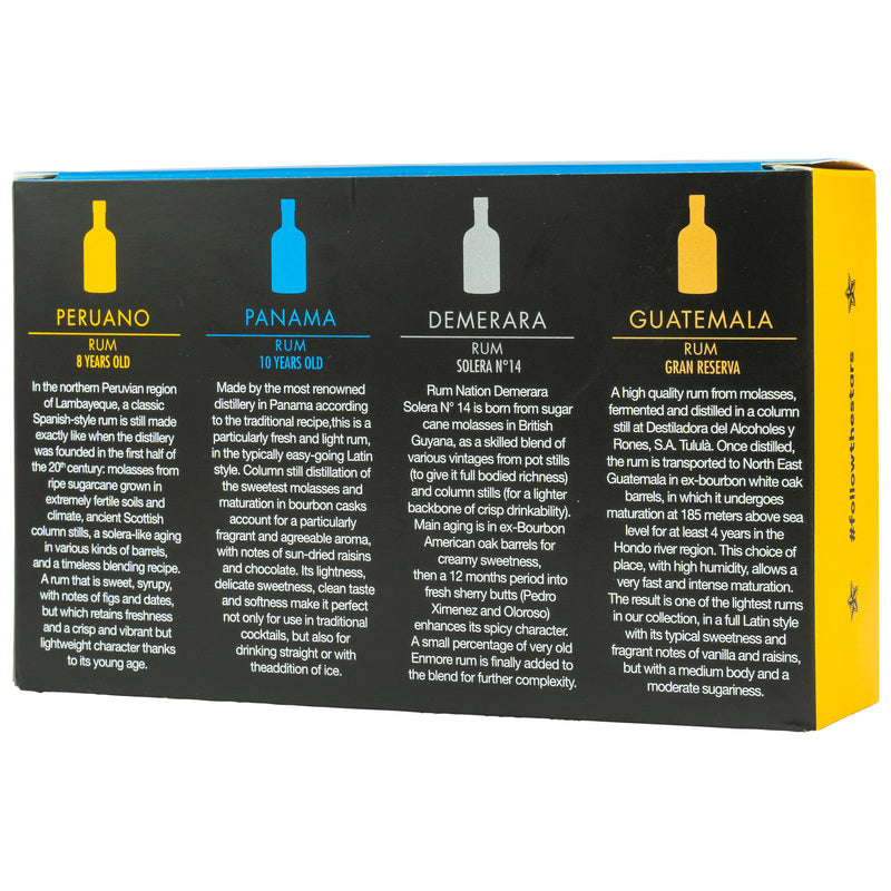 Rum Mini Collection 4x 0,05l - Rum Nation