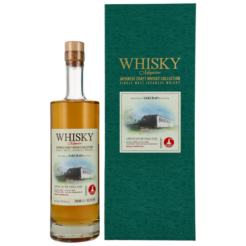 Sakurao 2019/2023 - 3 y.o. - Whisky Magazine Collection Hua Yang - Bourbon Cask