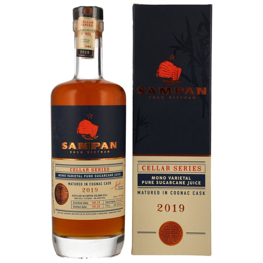 SAMPAN Rhum 2019/2023 - 3 y.o. - Cognac Cask - Cellar Series (Vietnam)