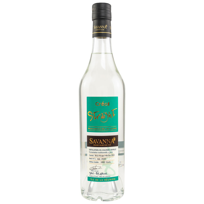 Savanna Créol Straight Rhum Agricole Blanc Batch 2020