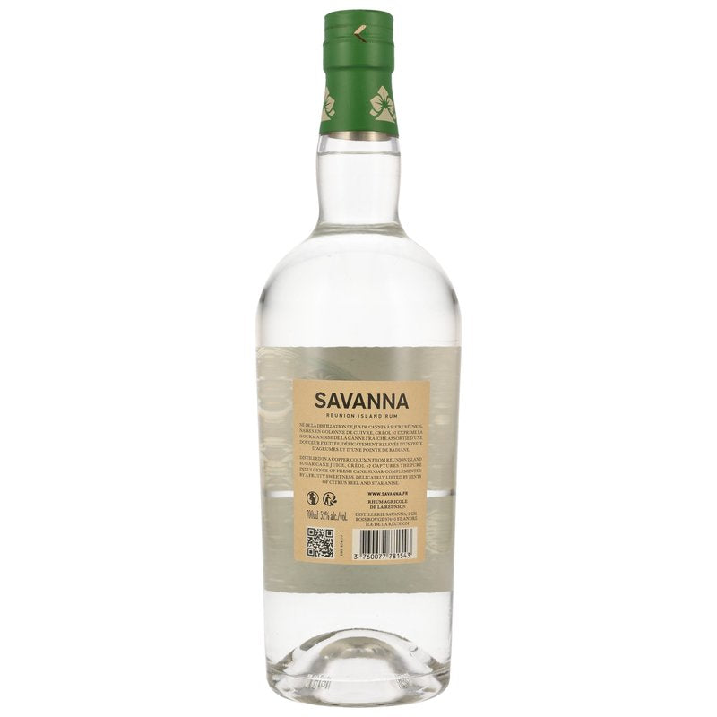 Savanna Rhum Agricole Blanc Créol 52 - neue Ausstattung