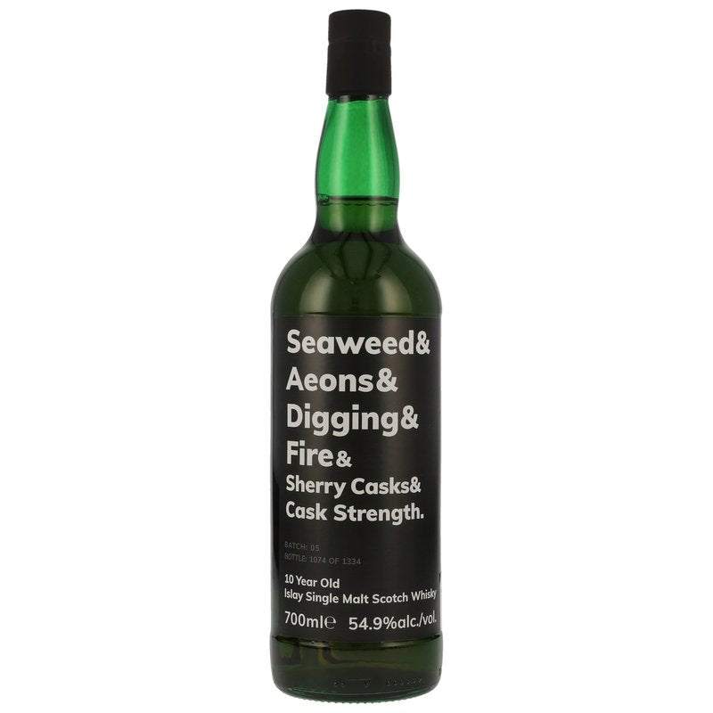 Seaweed & Aeons & Digging & Fire - 10 y.o. Sherry Cask Strength Islay Single Malt