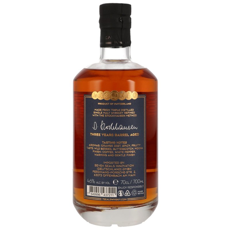 Seven Seals Malted Barley Spirit Amarone Wood Finish Neue Ausstattung 2024