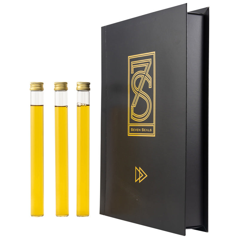 Seven Seals Mini Collection in Buchform 3x 3cl