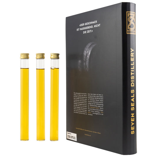 Seven Seals Mini Collection in Buchform 3x 3cl