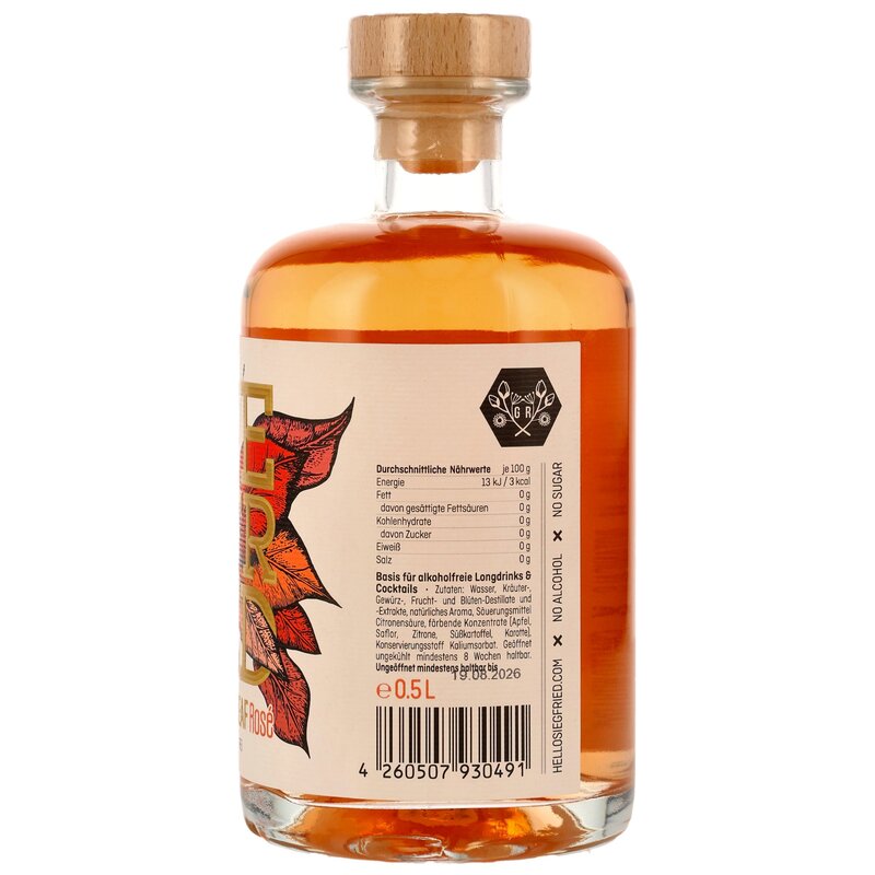Siegfried Wonderleaf Rose alkoholfrei (MHD08/26)