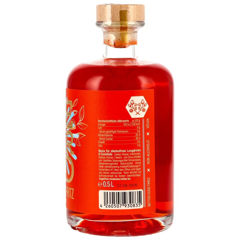 Siegfried Wonderspritz alkoholfrei - MHD Artikel