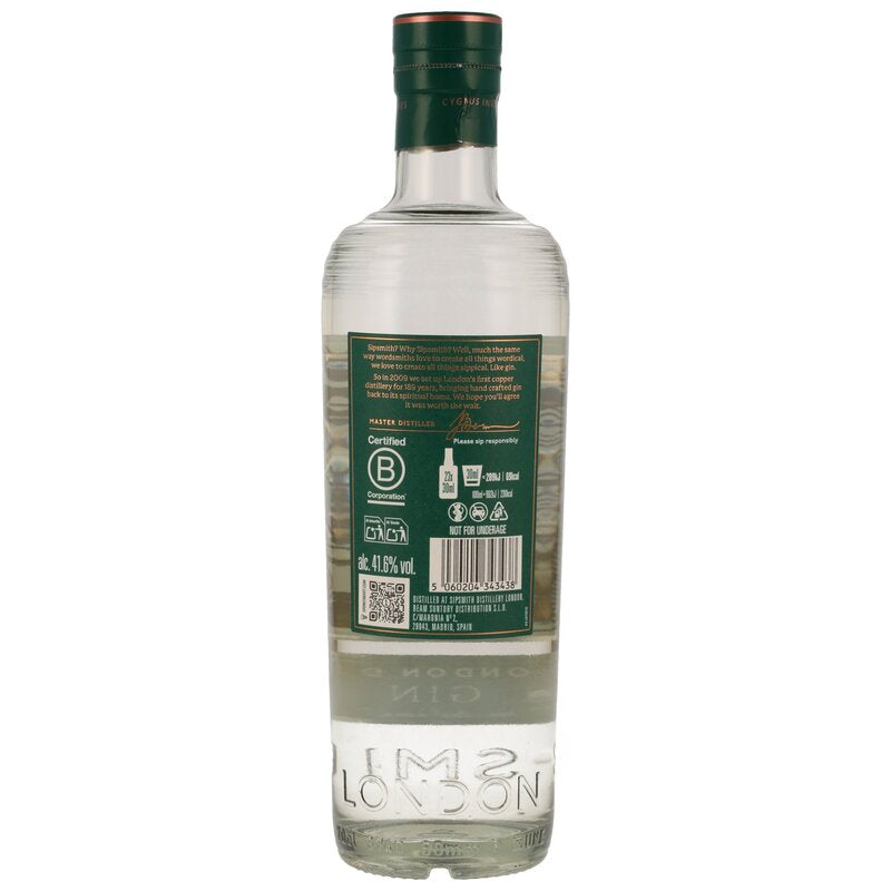 SIPSMITH London Dry Gin 41,6% - neue Ausstattung 2025