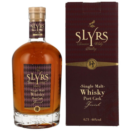 Slyrs Single Malt / Port Cask Finish Neue Ausstattung