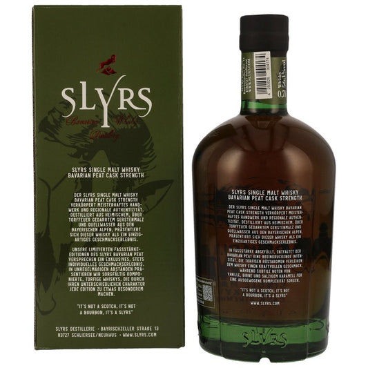 Slyrs Single Malt Bavarian PEAT Cask Strength 1.1