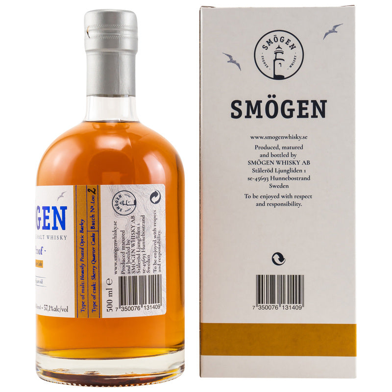 Smögen 100 Proof - 6 y.o. - Batch 2 - Swedish Single Malt