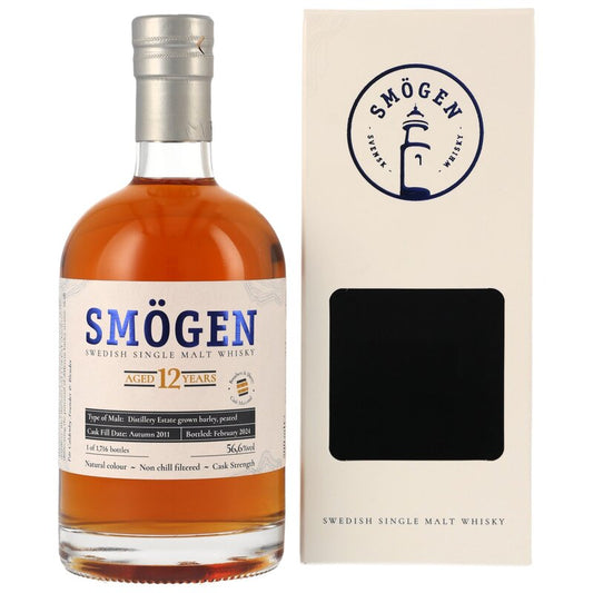 Smögen 12 y.o. - Distillery Estate Barley - Swedish Single Malt