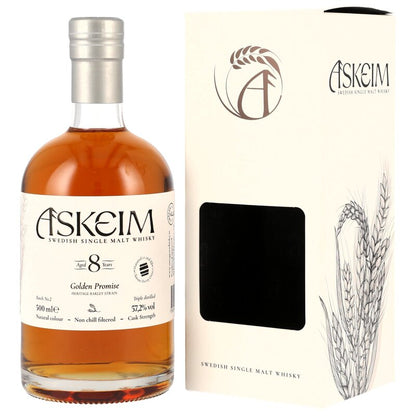 Smögen Askeim 8 y.o. - Golden Promise - Triple Distilled - Swedish Single Malt