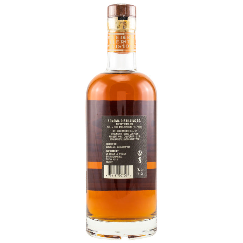 Sonoma County / Cherrywood Rye - neue Ausstattung