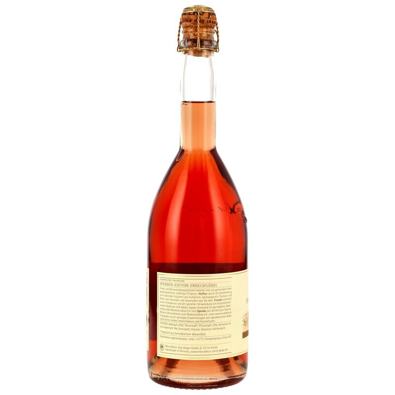 Spendenedition Engelsflügel Alkoholfrei  MHD - Artikel - Manufaktur Jörg Geiger