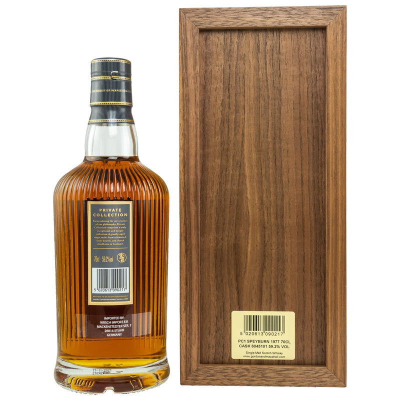 Speyburn 1977/2021 G&M PC Private Collection Cask