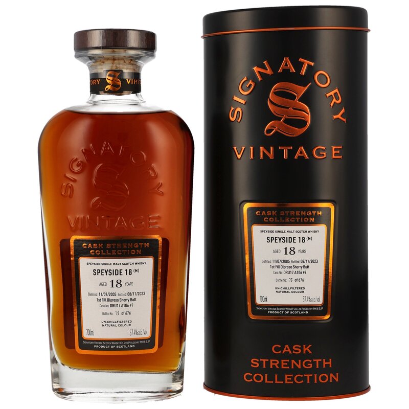 Speyside M 2005/2023 Sig CS - DRU17 A106