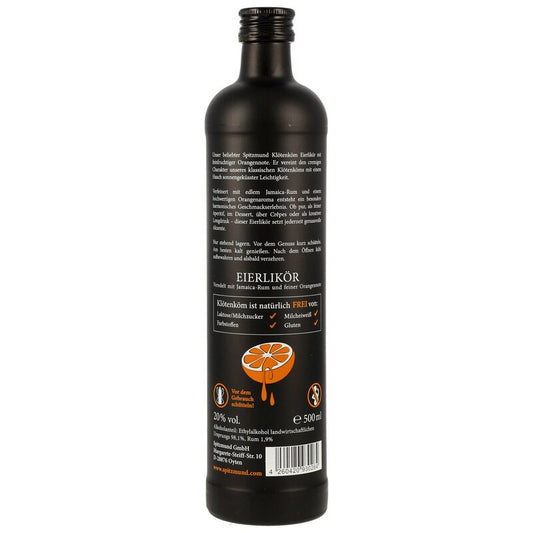 Spitzmund Klötenköm Eierlikör mit Orange