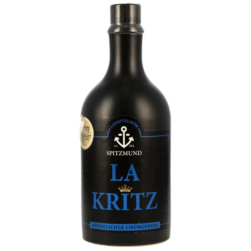 Spitzmund La Kritz - Lakritzlikör - neue Ausstattung