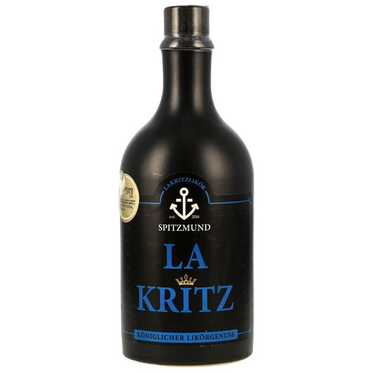 Spitzmund La Kritz - Lakritzlikör - neue Ausstattung