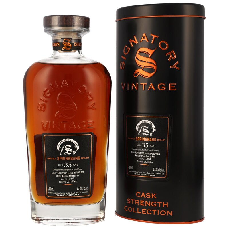 Springbank 1989/2024 - 35 y.o. - #14/03/1 Signatory Symingtons Choice