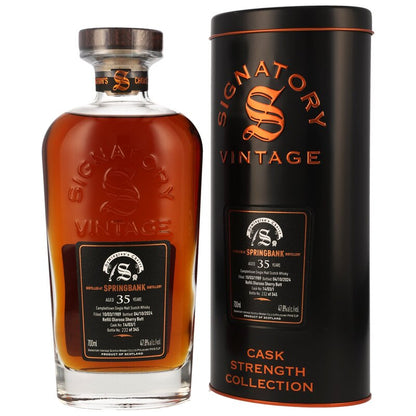 Springbank 1989/2024 - 35 y.o. - #14/03/1 Signatory Symingtons Choice