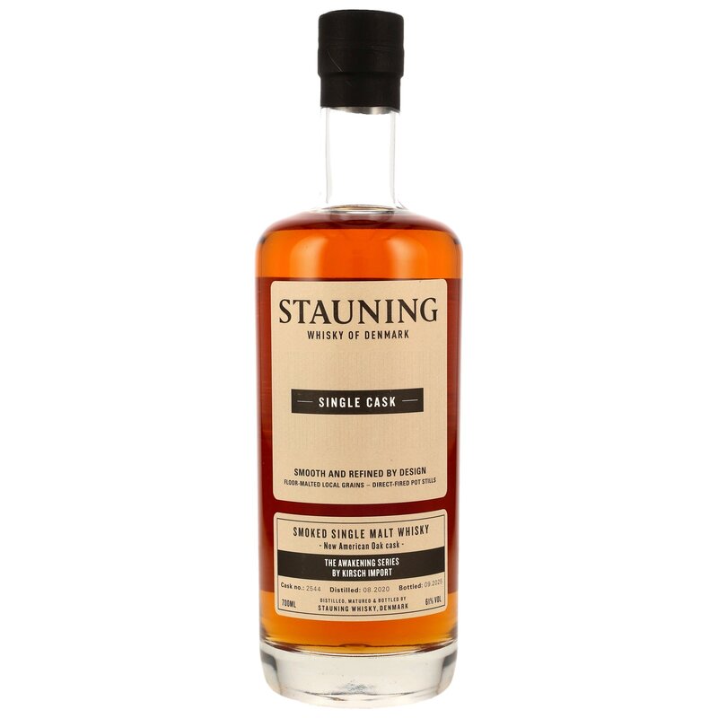 Stauning 2020/2025 - 5 y.o. - American Oak Single Cask #2544 - The Awakening Series